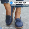 Comfort Meets Support — Soft Leather Slip-On Loafers for Women