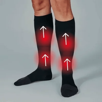 Women’s Orthopedic Compression Socks – Flower Pattern