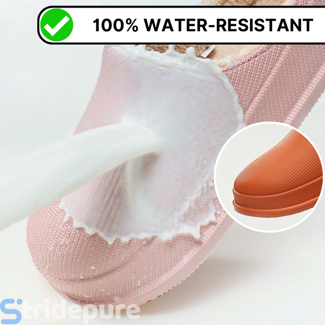 Stridepure Winter Comfort Slippers – Warm & Supportive