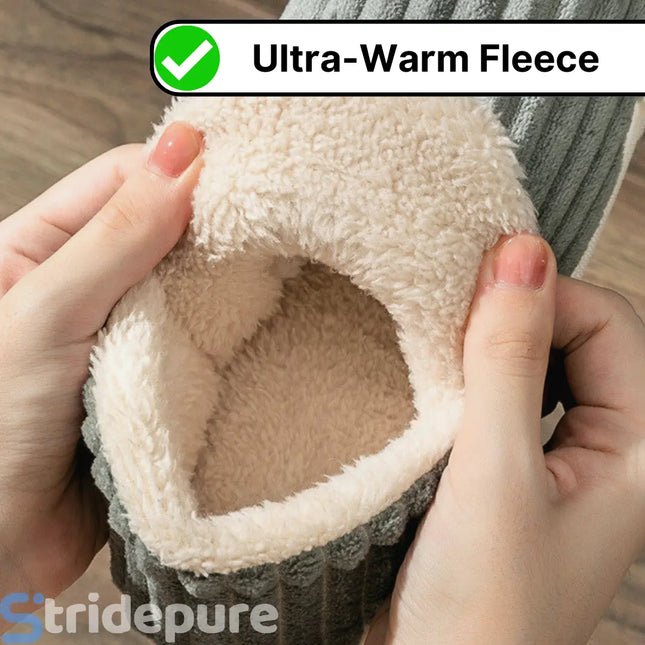 Stridepure Cloud Slippers Flat Fur Fluffy Slippers