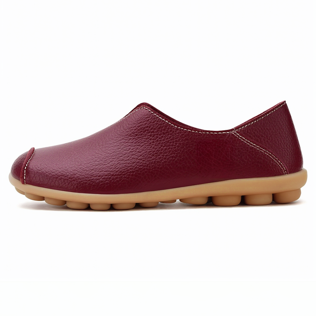 Wide Toe Box & Wide Size Leather Moccasin – Classic Colors