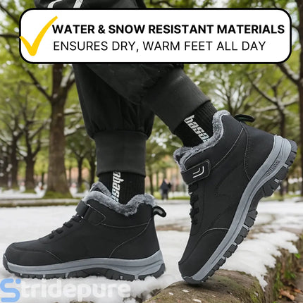 Stridepure Orthopedic Shoes Ergonomic Winter Boots - Pain Relieving & Warming