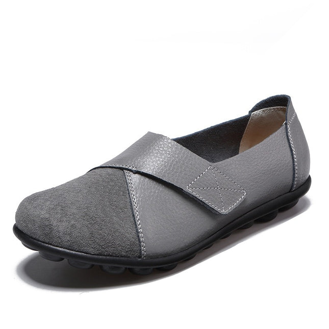 Genuine Leather Slip-On Loafers with Soft Sole