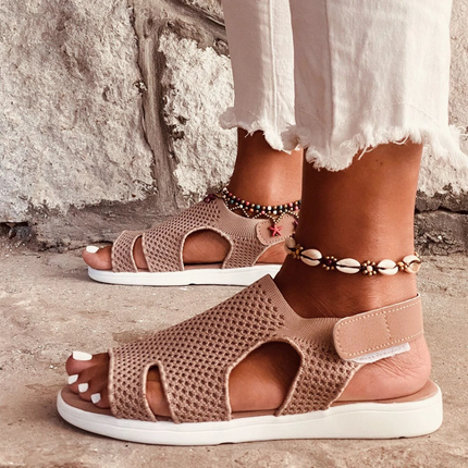 Comfyfleek Wide Toe Box & Wide Size Flat Sport Sandals