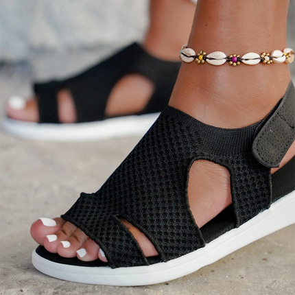 Comfyfleek Wide Toe Box & Wide Size Flat Sport Sandals