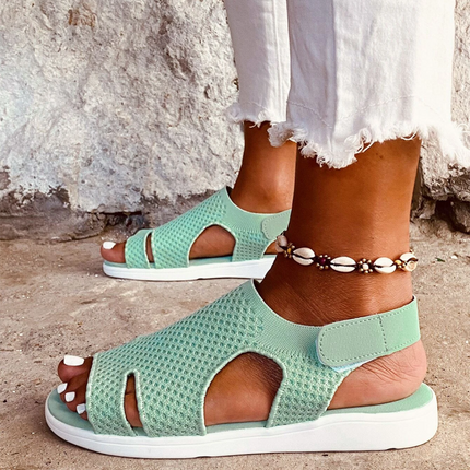 Comfyfleek Wide Toe Box & Wide Size Flat Sport Sandals