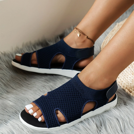 Comfyfleek Wide Toe Box & Wide Size Flat Sport Sandals