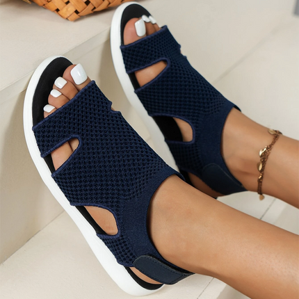 Comfyfleek Wide Toe Box & Wide Size Flat Sport Sandals