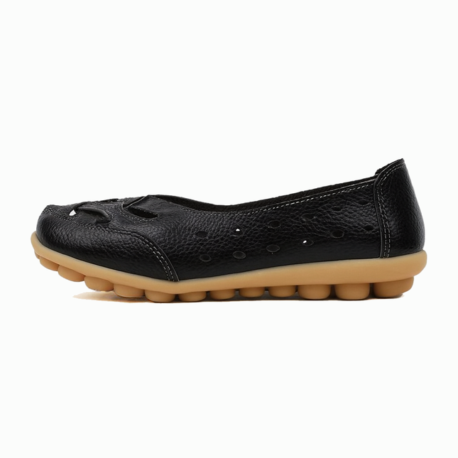 Wide Toe Box & Wide Size Leather Moccasin