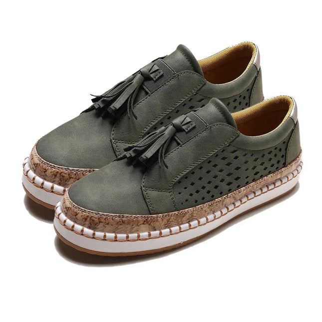 StridePure Women’s Breathable Slip-On Sneakers for Summer