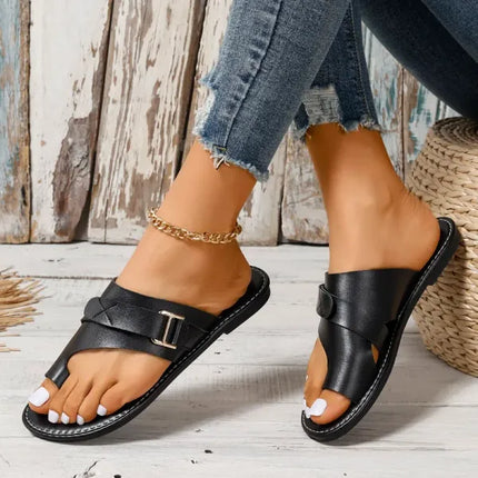 Women’s Orthopedic Bunion Correction Leather Sandals