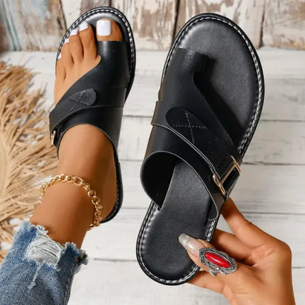 Women’s Orthopedic Bunion Correction Leather Sandals