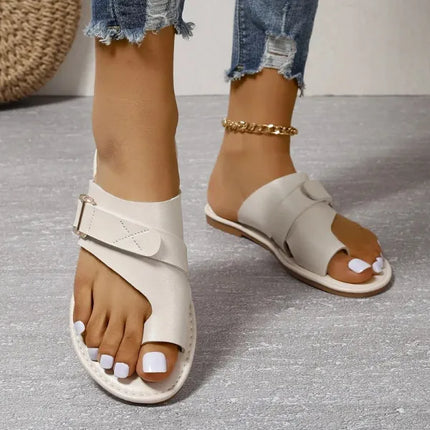 Women’s Orthopedic Bunion Correction Leather Sandals